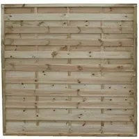 Frangivento da Giardino in Legno cm 180x3,4x180 - IAN