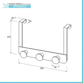 Gancio bagno triplo in acciaio e plastica beige tondo Fiore
