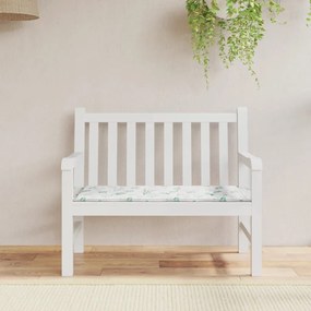 Cuscino Per Panca A Foglie 120x50x3 Cm İn Tessuto Oxford /