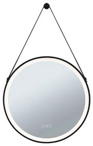 Mirra LED Illuminated Mirror IP44 Dim. Nero/Mirror - Paulmann