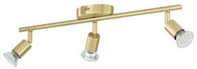 Eglo 33186 - Faretto LED BUZZ-LED 3xGU10/2,8W/230V 3000K oro