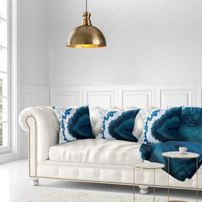 Lampadario dorato con paralume in metallo ø 40 cm Berceste – Opviq lights