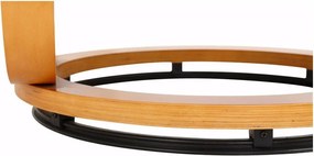 Set di poltrona e poggiapiedi grigi con rivestimento in tessuto Rika Paprika - Støraa