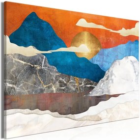 Quadro  Mountain Idyll (1 Part) Wide  Larghezza x Altezza Home decor 120x80