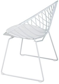 Set di 2 sedie da giardino bianche Coco - Bonami Selection