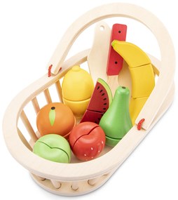 Set per tagliare - cestino con frutta