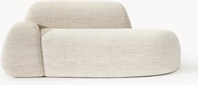 Divano 2 posti in bouclé con chaise longue Wolke