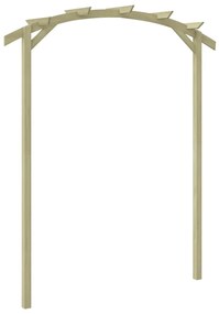 Pergola Da Giardino Legno Di Pino Impregnato 180x210x40 Cm /
