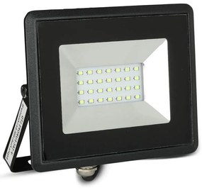 Faro Proiettore Led Flood Light 20W Colore Verde IP65 Interno Esterno Carcassa Nera SKU-5991