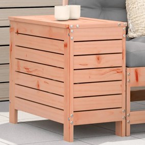 Poggiapiedi Da Giardino 62x31,5x52 Cm Legno Massello Di Douglas /