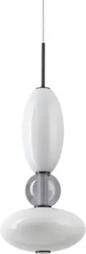 Lumiere lampadario a sospensione led 3000k 27w  3550 lm 71,2x28cm  ...