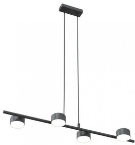Lampadario a sospensione SORA 4 Nero 4xGX53 da interno Colore del corpo Nero