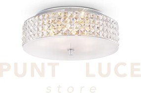 Roma lampadario da soffitto 6 luci attacco g9 lampadine incluse det...