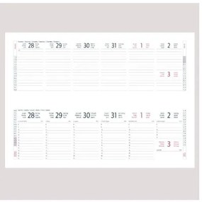 PLANNING SETTIMAN 30X10 ALFA  ROSSO