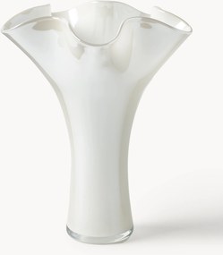 Vaso in vetro fatto a mano Ona, alt. 30 cm