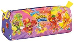 Astuccio Scuola SuperThings Guardians of Kazoom Viola Giallo (21 x 8 x 7 cm)