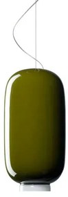 Chouchin 2 Lampada LED a Sospensione Dimmerabile Green - Foscarini