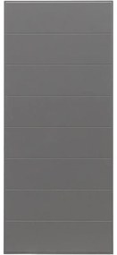 Pannello per porta blindata rivestito melamina pvc tortora venato L 80.7  x H 210 cm, Sp 7 mm