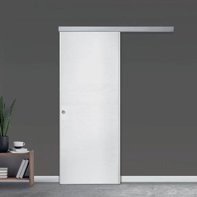 Porta scorrevole reversibile Sirio in mdf bianco, L 70 x H 210 cm