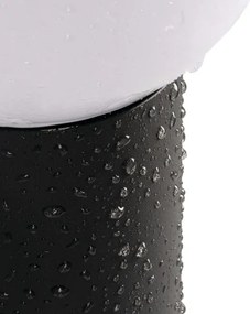 Kanlux 46086-Lampada da esterno con sensore STONO 1xE27/15W/230V 80 cm IP65 antracite