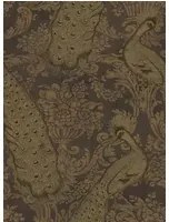 Cole & Son Carta da parati Byron - Black/ Gold