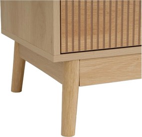 Libreria di colore naturale 80x120x40 cm Naroa – Casa Selección