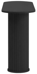 Tavolo consolle nero 40x130 cm Nola – Unique Furniture
