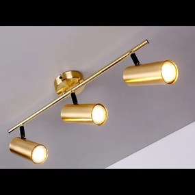 Faretto COLLY 3xGU10/15W/230V oro