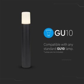 Lampada da esterno 1xGU10/35W/230V IP54 50 cm nero