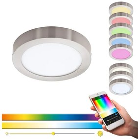 Eglo 96677 - Plafoniera LED RGBW dimmerabile FUEVA-C LED/15,6W/230V BT