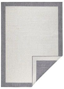 Tappeto da esterno grigio e crema , 80 x 250 cm Panama - NORTHRUGS