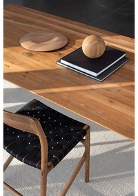 Sedia da pranzo nera/marrone Fawn – Gazzda