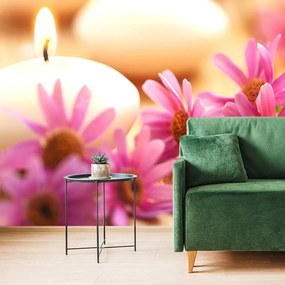 Carta da parati – Romanticismo con candele