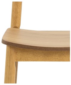 Sedia da pranzo in colore naturale Barlow - Actona