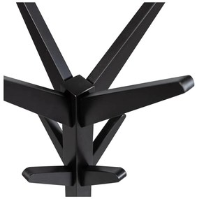 Appendiabiti nero in legno di betulla Studio - WOOOD