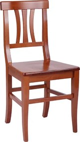 Sedia da cucina con seduta in legno LAURA ciliegio SET da 2