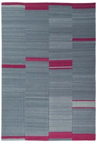 Kilim Tappeto persiano 220 x 320 Nero (Iran) Tessuto A Mano