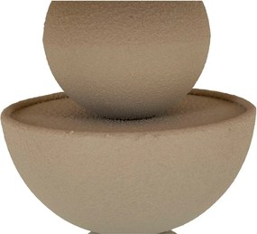 Tavolino rotondo con piano in vetro ø 40,5 cm Dune – Mauro Ferretti