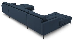 Divano angolare blu a U Bali - Cosmopolitan Design