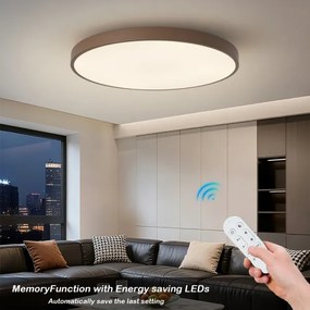 Brilagi-LED Lampada dimmerabile POOL SMART LED/128W/230V 100 cm Wi-Fi Tuya+telecomando marrone