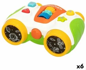 Giocattolo Interattivo per Bambini Colorbaby Binocolo 13,5 x 6 x 10,5 cm (6 Unità)