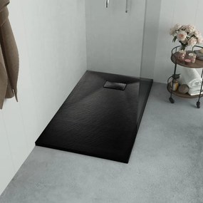 Piatto Doccia İn Smc Nero 90x70 Cm /