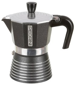 Caffettiera 3 tazze Infinity Rock antracite