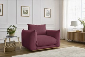 Poltrona burgundi Ernest – Bobochic Paris