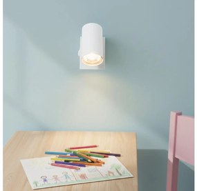 Globo 57911-1W - Faretto da parete ROBBY 1xGU10/25W/230V bianco