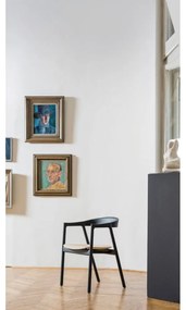 Sedia da pranzo in rovere marrone Muna - Gazzda