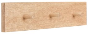 Attaccapanni in legno di quercia naturale Folk - Hübsch