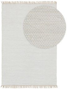 benuta Pop Tappeto realizzato con materiale riciclato Tom Bianco 160x230 cm - Tappeto design moderno soggiorno