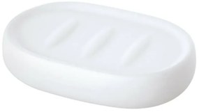 Portasapone da appoggio linea Sidney in ceramica bianca
