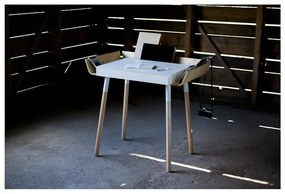 Scrivania bianca con 1 cassetto Scrivania My Writing - EMKO